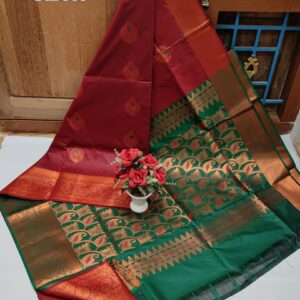 Meena Work Silk Saree 018