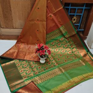 Meena Work Silk Saree 020