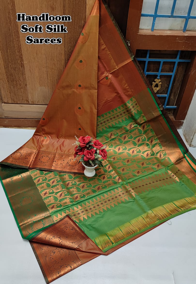 Meena Work Silk Saree 020