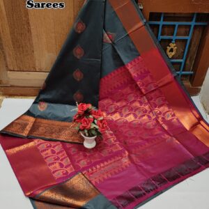 Meena Work Silk Saree 021