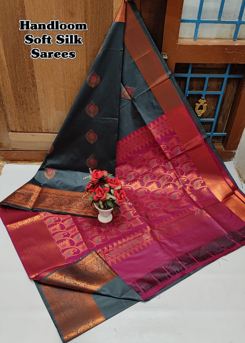 Meena Work Silk Saree 021