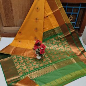 Meena Work Silk Saree 022