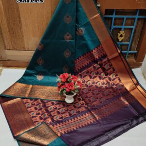 Meena Work Silk Saree 028