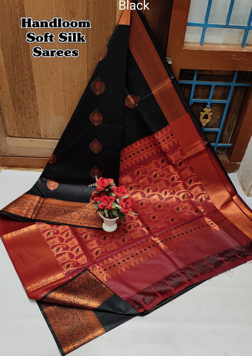 Meena Work Silk Saree 030