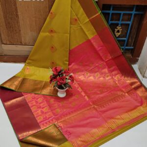 Meena Work Silk Saree 033