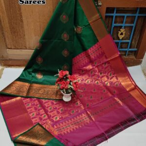 Meena Work Silk Saree 034