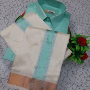 Asha Shirt & Dhothi 002