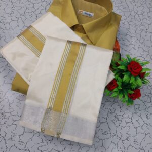 Asha Shirt & Dhothi 004