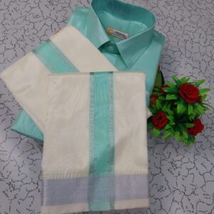 Asha Shirt & Dhothi 011