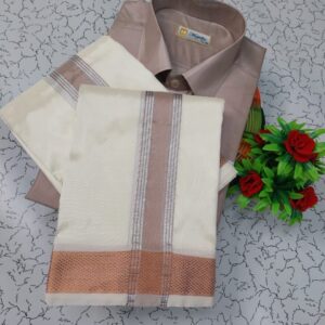 Asha Shirt & Dhothi 012