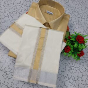 Asha Shirt & Dhothi 013