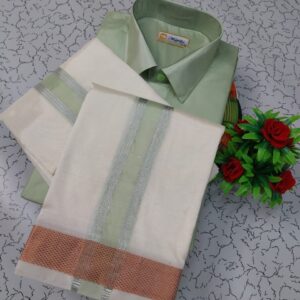 Asha Shirt & Dhothi 015