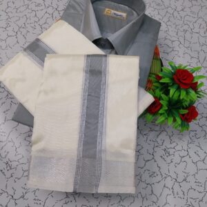 Asha Shirt & Dhothi 020