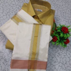 Asha Shirt & Dhothi 021
