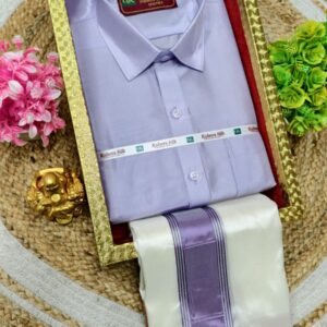 Asha Shirt & Dhothi 025