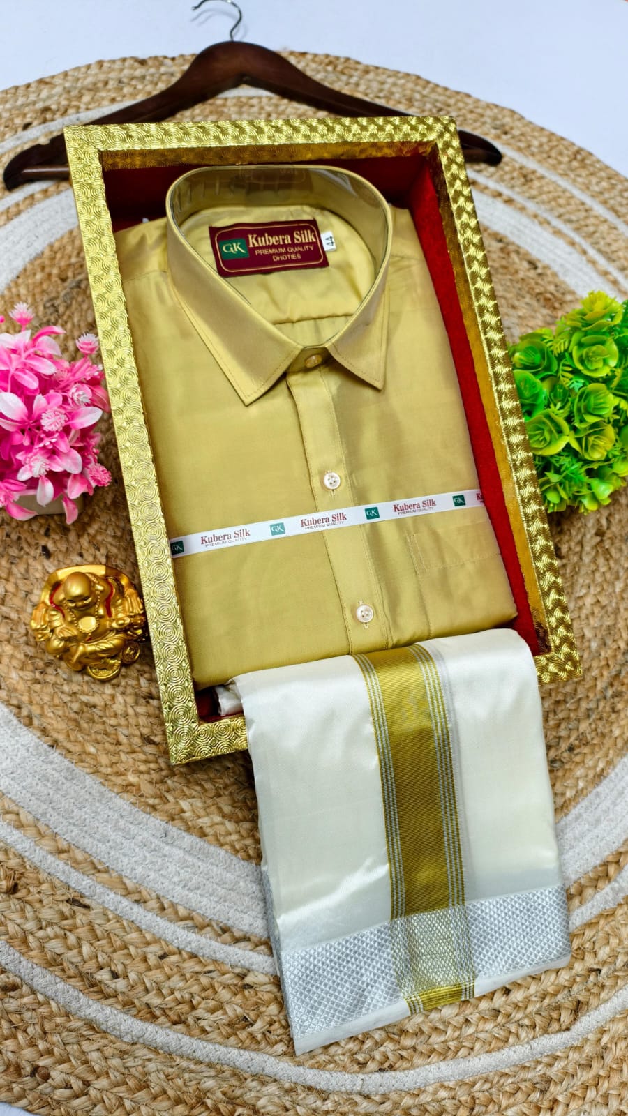 Asha Shirt & Dhothi 041