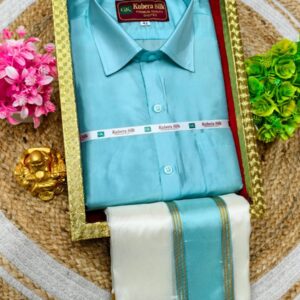 Asha Shirt & Dhothi 044