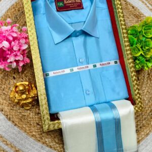 Asha Shirt & Dhothi 045