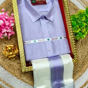 Asha Shirt & Dhothi 049